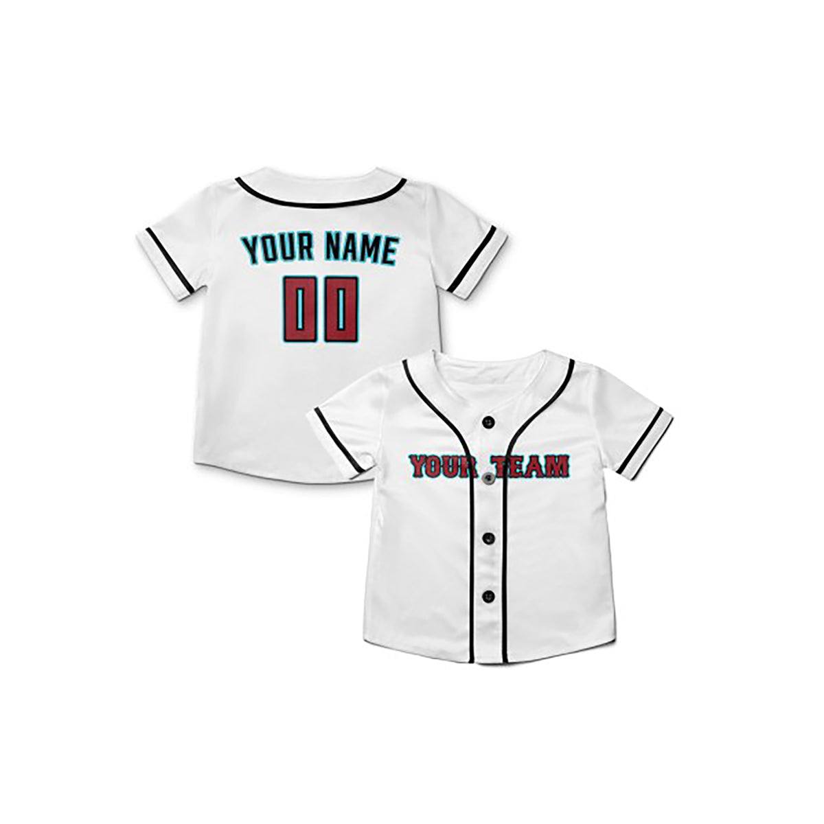 Personalized Arizona Diamondbacks Baseball Jersey - White Home Style, Custom Name & Number-8