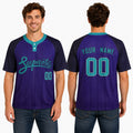 Personalized Arizona Diamondbacks Serpientes Two-Button Baseball Jersey - 2025 City Connect Style, Custom Name & Number-1