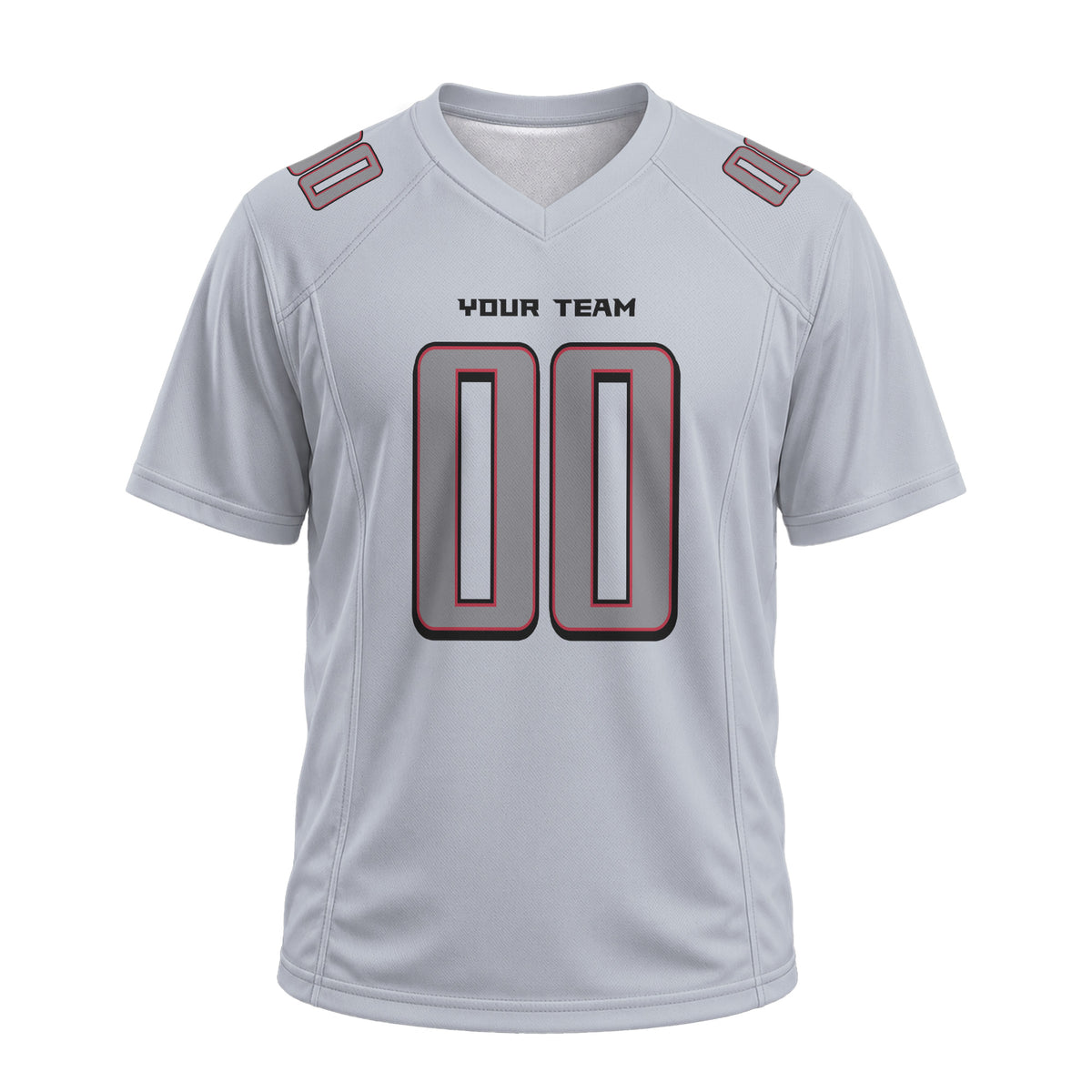 Personalized Atlanta Falcons Football Jersey – Gray Atmosphere Game Day Style, Custom Name & Number-4
