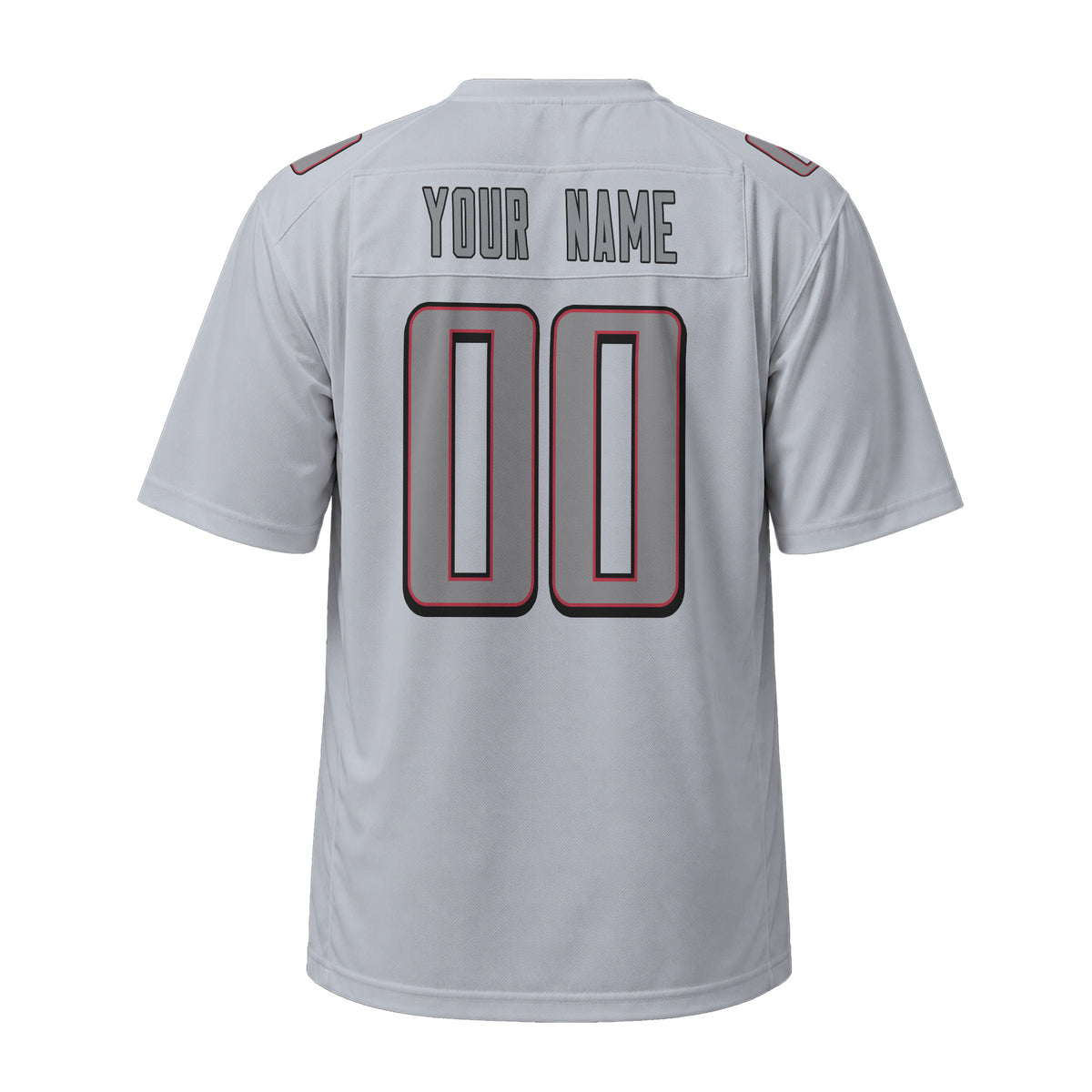 Personalized Atlanta Falcons Football Jersey – Gray Atmosphere Game Day Style, Custom Name & Number-5