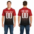 Personalized Atlanta Falcons Football Jersey - Red Fuse Fan Style, Custom Name & Number-1