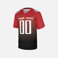 Personalized Atlanta Falcons Football Jersey - Red Fuse Fan Style, Custom Name & Number-3