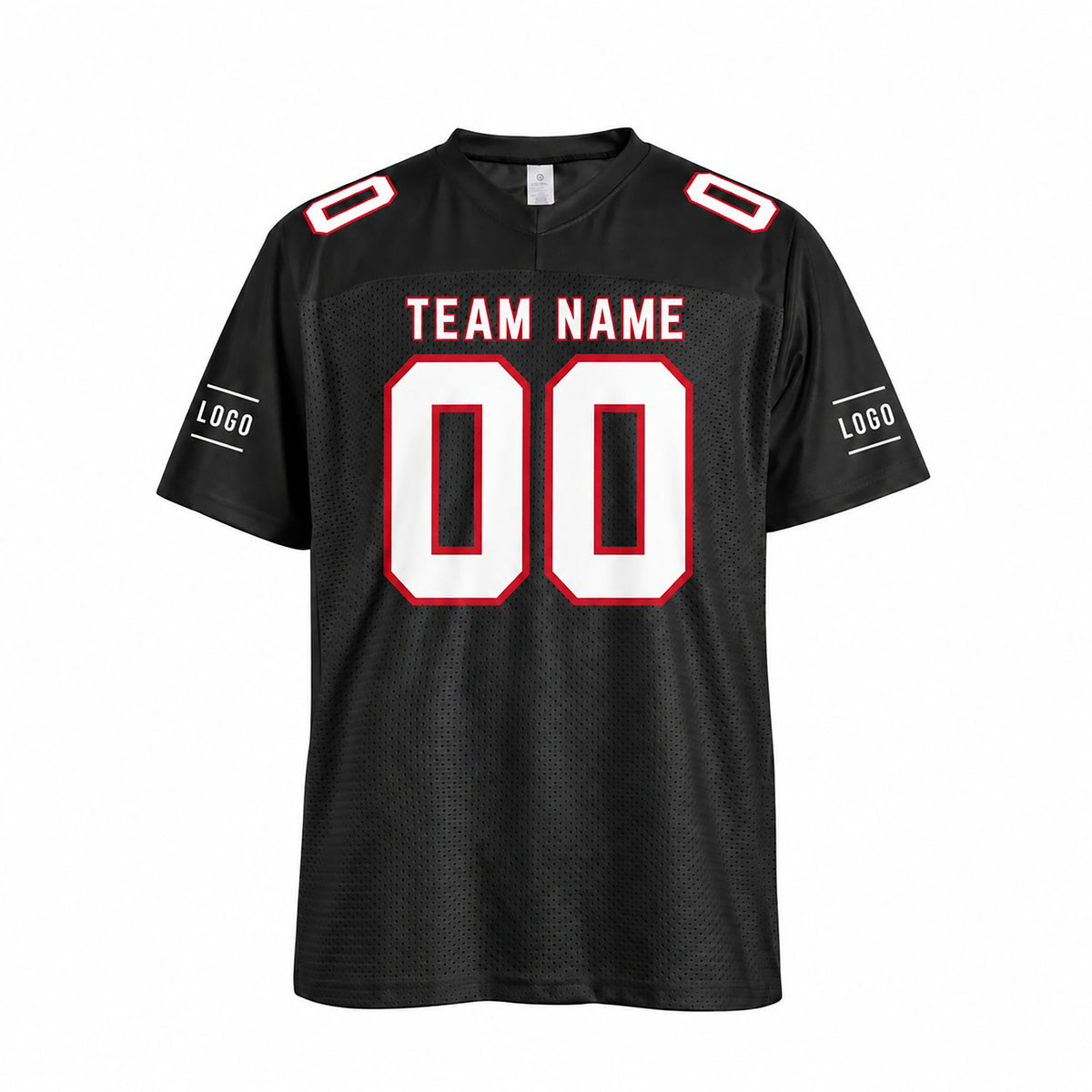 Personalized Atlanta Falcons Football Jersey – Black Throwback Style, Custom Name Patch, Team Name, Number & Logo-3