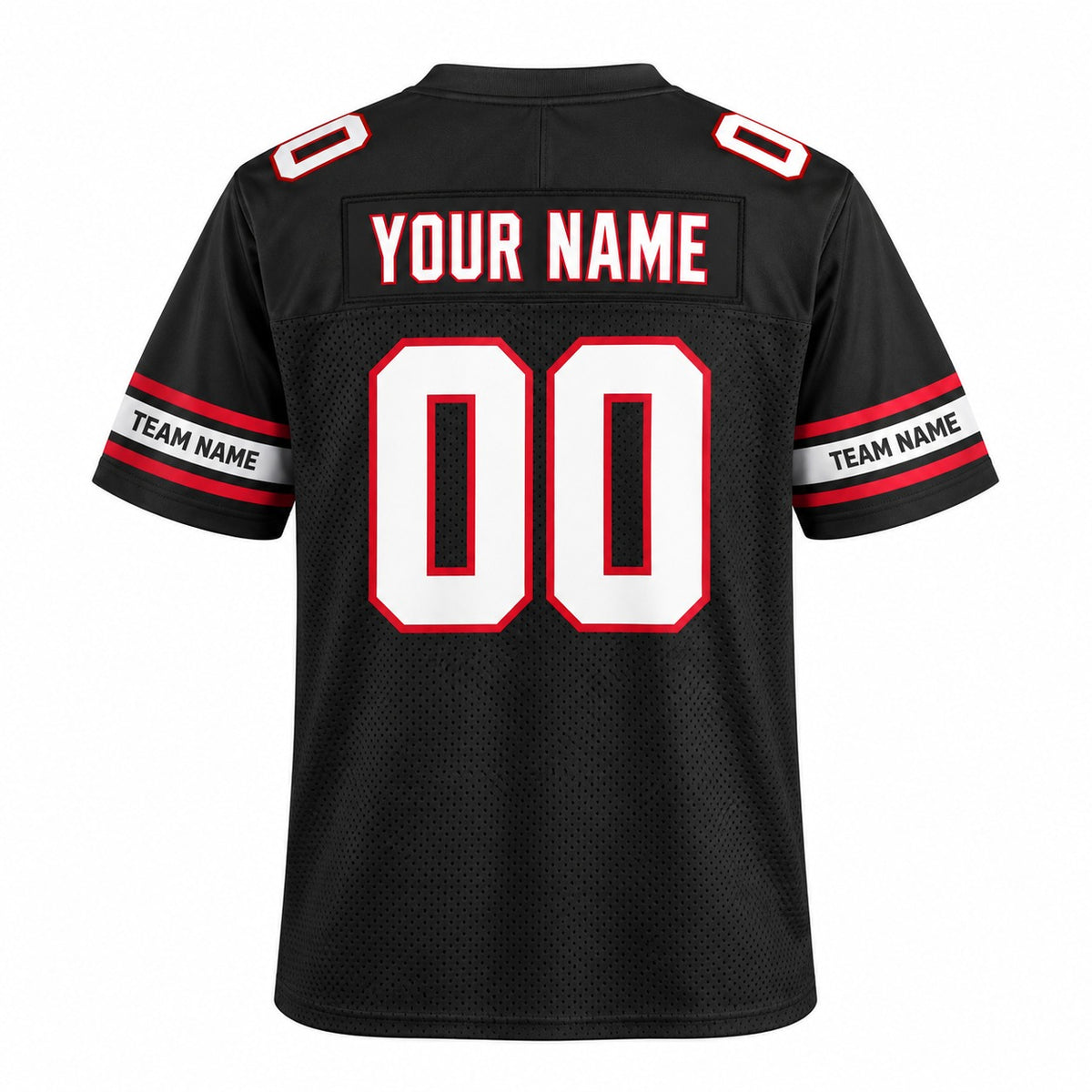 Personalized Atlanta Falcons Football Jersey – Black Throwback Style, Custom Name Patch, Team Name, Number & Logo-4