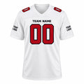 Personalized Atlanta Falcons Football Jersey – White Game Style, Custom Name Patch, Team Name, Number & Logo-3