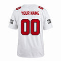 Personalized Atlanta Falcons Football Jersey – White Game Style, Custom Name Patch, Team Name, Number & Logo-4