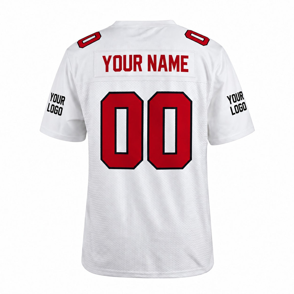 Personalized Atlanta Falcons Football Jersey – White Game Style, Custom Name Patch, Team Name, Number & Logo-4