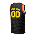 Personalized Atlanta Hawks Basketball Jersey - Black Icon Style, Custom Name & Number-3