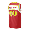 Personalized Atlanta Hawks Basketball Jersey - Red 1986/87 Swingman Hardwood Classics Style, Custom Name & Number-4
