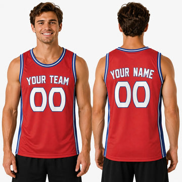 Personalized Atlanta Hawks Basketball Jersey - Red 2013/14 Hardwood Classics Swingman Style, Custom Name & Number-1