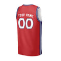 Personalized Atlanta Hawks Basketball Jersey - Red 2013/14 Hardwood Classics Swingman Style, Custom Name & Number-4