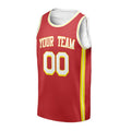 Personalized Atlanta Hawks Basketball Jersey - Red Fan-Inspired Style, Custom Name & Number-3