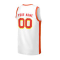 Personalized Atlanta Hawks Basketball Jersey - White Fast Break Association Style, Custom Name & Number-4