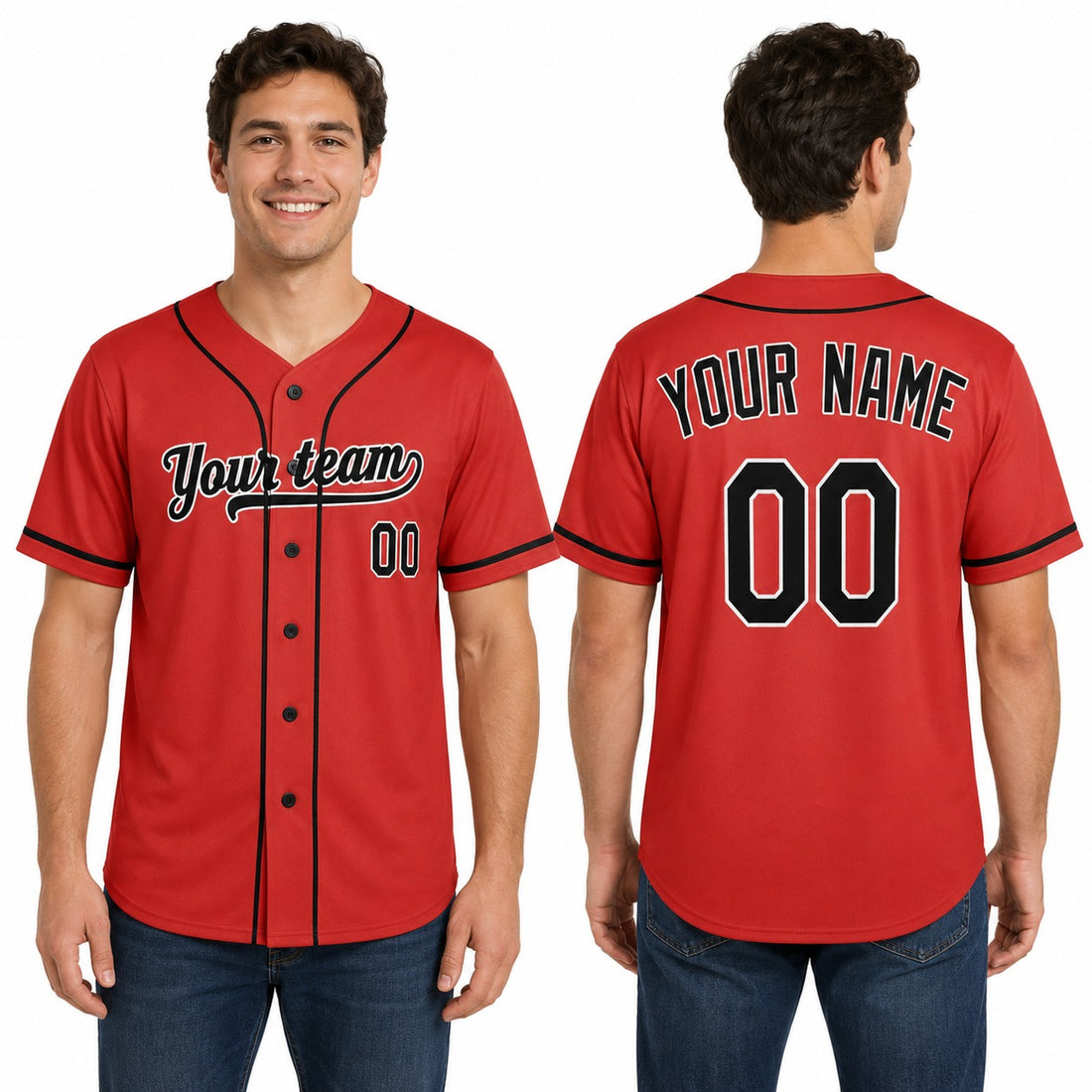 Personalized Baltimore Orioles Baseball Jersey - Orange 2nd Alternate Style, Custom Name & Number-1