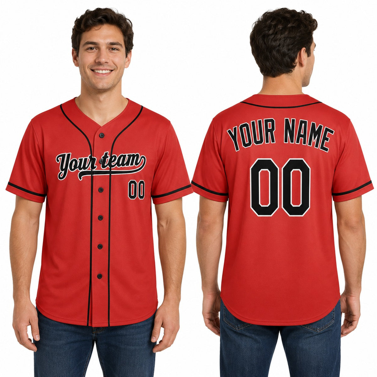 Personalized Baltimore Orioles Baseball Jersey - Orange 2nd Alternate Style, Custom Name & Number-1