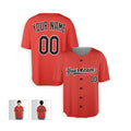 Personalized Baltimore Orioles Baseball Jersey - Orange 2nd Alternate Style, Custom Name & Number-3