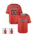 Personalized Baltimore Orioles Baseball Jersey - Orange 2nd Alternate Style, Custom Name & Number-4