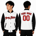 Personalized Baltimore Orioles Varsity Jacket – White Black Alternate Style, Custom Name & Number-1