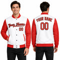 Personalized Baltimore Orioles Varsity Jacket – White Red Home Style, Custom Name & Number-1