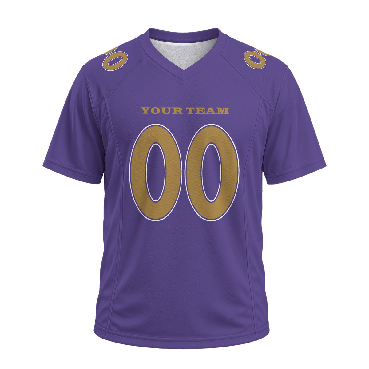 Personalized Baltimore Ravens Football Jersey – Purple Alternate Game Style, Custom Name & Number-4