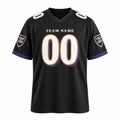 Personalized Baltimore Ravens Football Jersey – Black Vapor F.U.S.E. Limited Style, Custom Name Patch, Team Name, Number & Logo-3