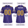Personalized Baltimore Ravens Football Jersey – Purple Alternate Style, Custom Name Patch, Team Name, Number & Logo-2