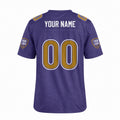 Personalized Baltimore Ravens Football Jersey – Purple Alternate Style, Custom Name Patch, Team Name, Number & Logo-4