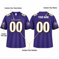 Personalized Baltimore Ravens Football Jersey – Purple Game Style, Custom Name Patch, Team Name, Number & Logo-2
