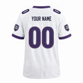 Personalized Baltimore Ravens Football Jersey – White Game Style, Custom Name Patch, Team Name, Number & Logo-4