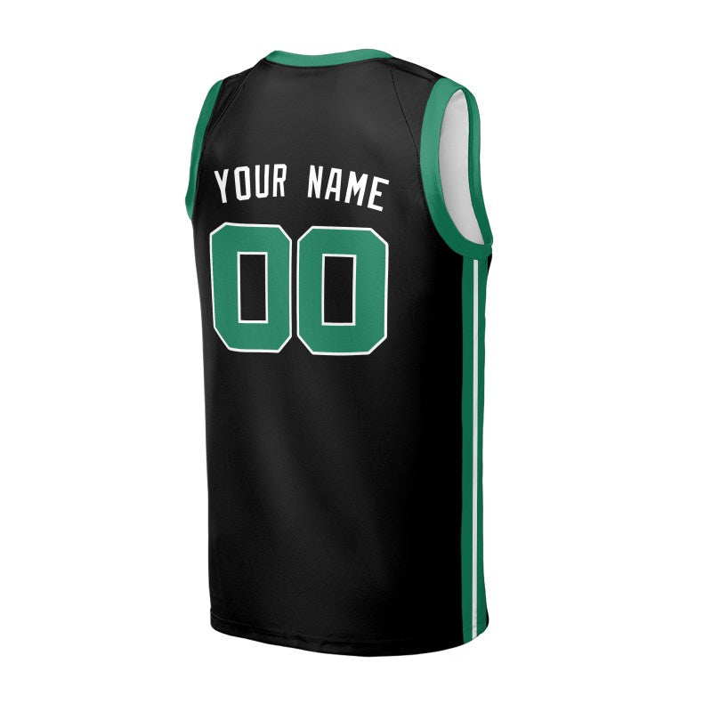 Personalized Boston Celtics Basketball Jersey - Black Swingman Statement Style, Custom Name & Number-4