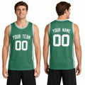 Personalized Boston Celtics Basketball Jersey - Green Swingman Icon Style, Custom Name & Number-1