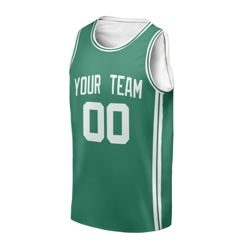 Personalized Boston Celtics Basketball Jersey - Green Swingman Icon Style, Custom Name & Number-3