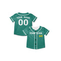 Personalized Boston Red Sox Baseball Jersey - Green City Style, Custom Name & Number-8