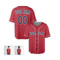 Personalized Boston Red Sox Baseball Jersey - Red Alternate Style, Custom Name & Number-4