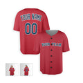 Personalized Boston Red Sox Baseball Jersey - Red Alternate Style, Custom Name & Number-6