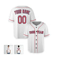 Personalized Boston Red Sox Baseball Jersey - White Alternate Style, Custom Name & Number-6