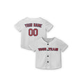 Personalized Boston Red Sox Baseball Jersey - White Alternate Style, Custom Name & Number-7