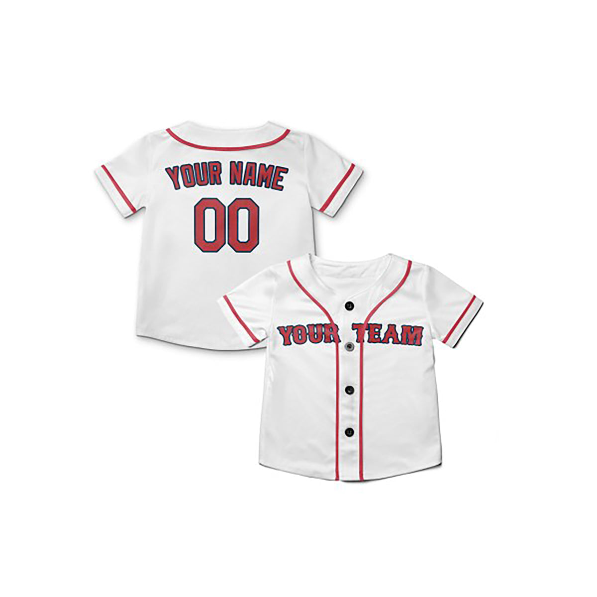 Personalized Boston Red Sox Baseball Jersey - White Alternate Style, Custom Name & Number-8