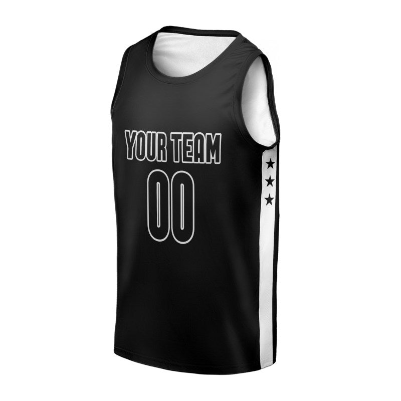 Personalized Brooklyn Nets Basketball Jersey - Black 2022/23 Swingman Statement Style, Custom Name & Number-3
