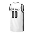 Personalized Brooklyn Nets Basketball Jersey - White Swingman Association Style, Custom Name & Number-4