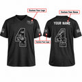 Personalized Buffalo Bills 2026 Salute to Service Football Jersey – Black, Custom Name Patch, Team Name, Number & Logo-2