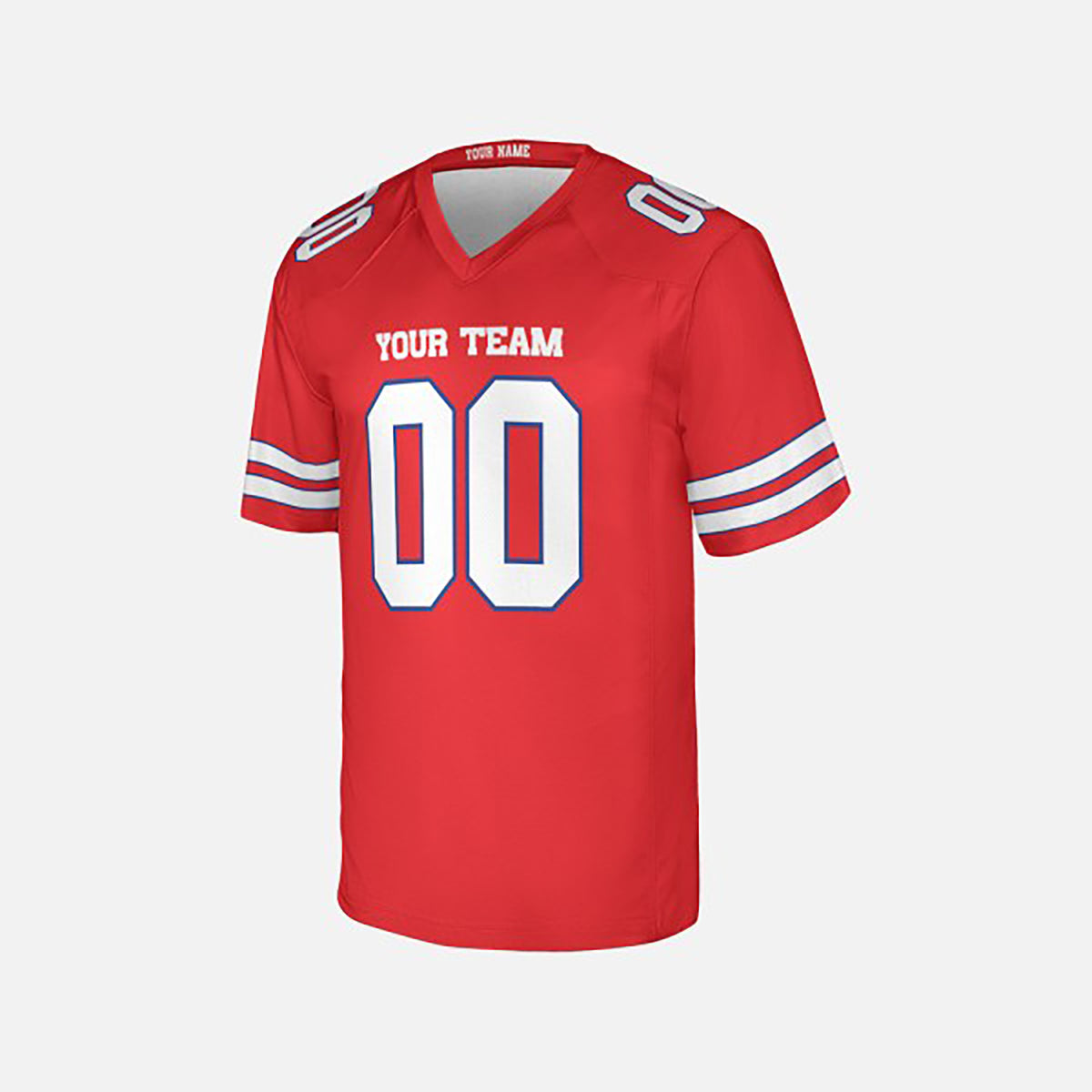 Personalized Buffalo Bills Football Jersey - Red Alternate Style, Custom Name & Number-3