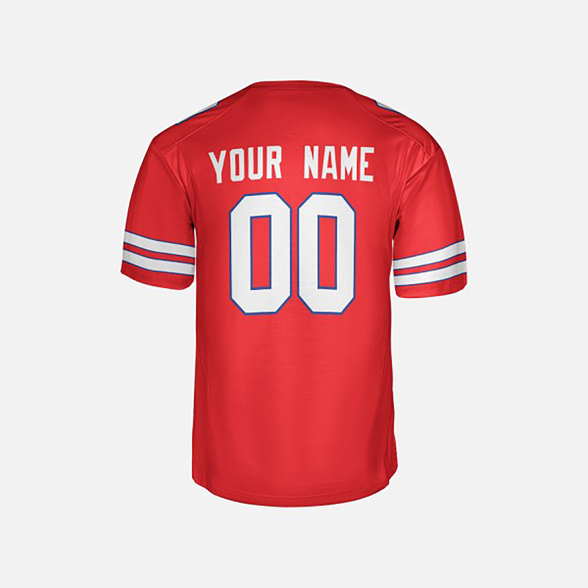 Personalized Buffalo Bills Football Jersey - Red Alternate Style, Custom Name & Number-4