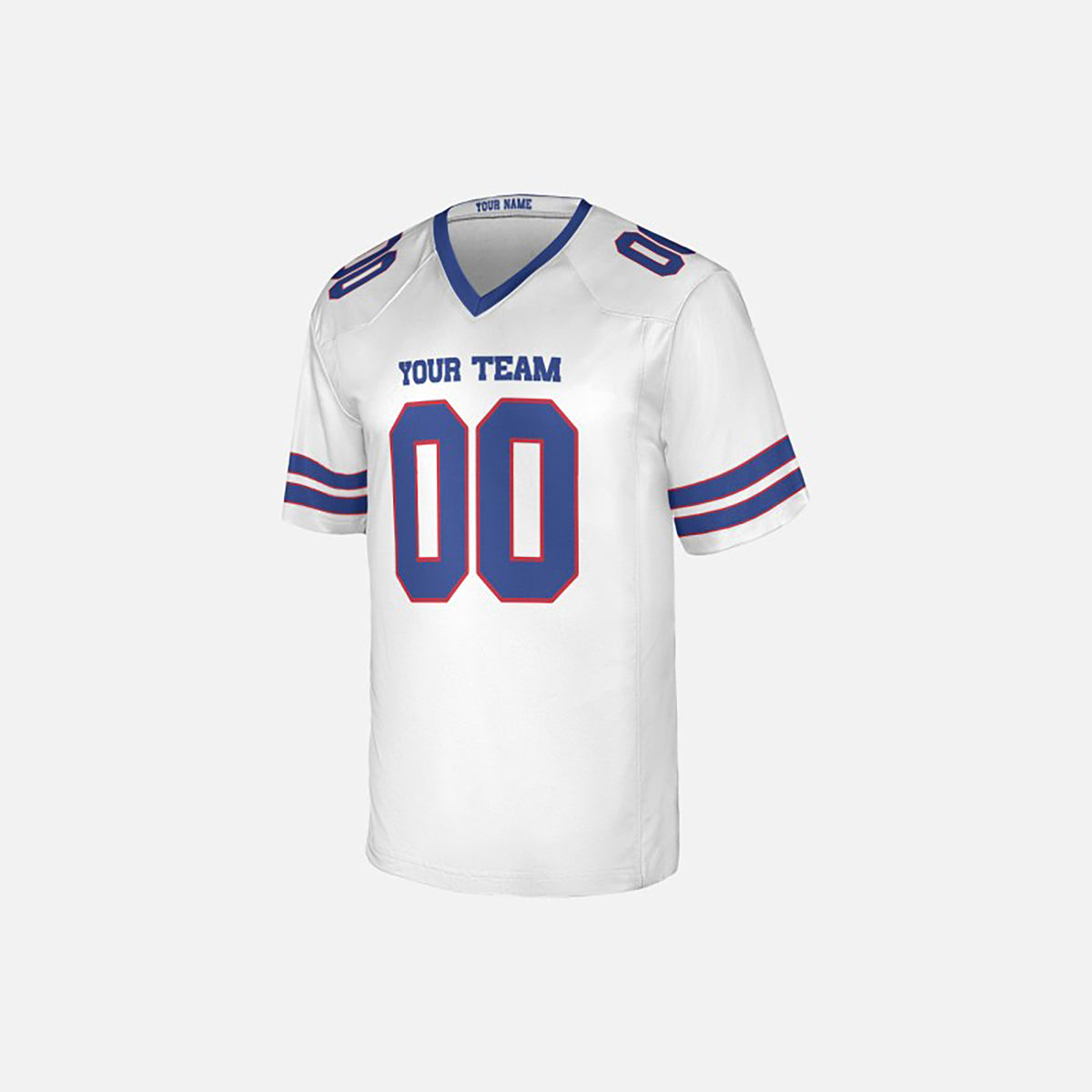 Personalized Buffalo Bills Football Jersey - White Fan Style, Custom Name & Number-3