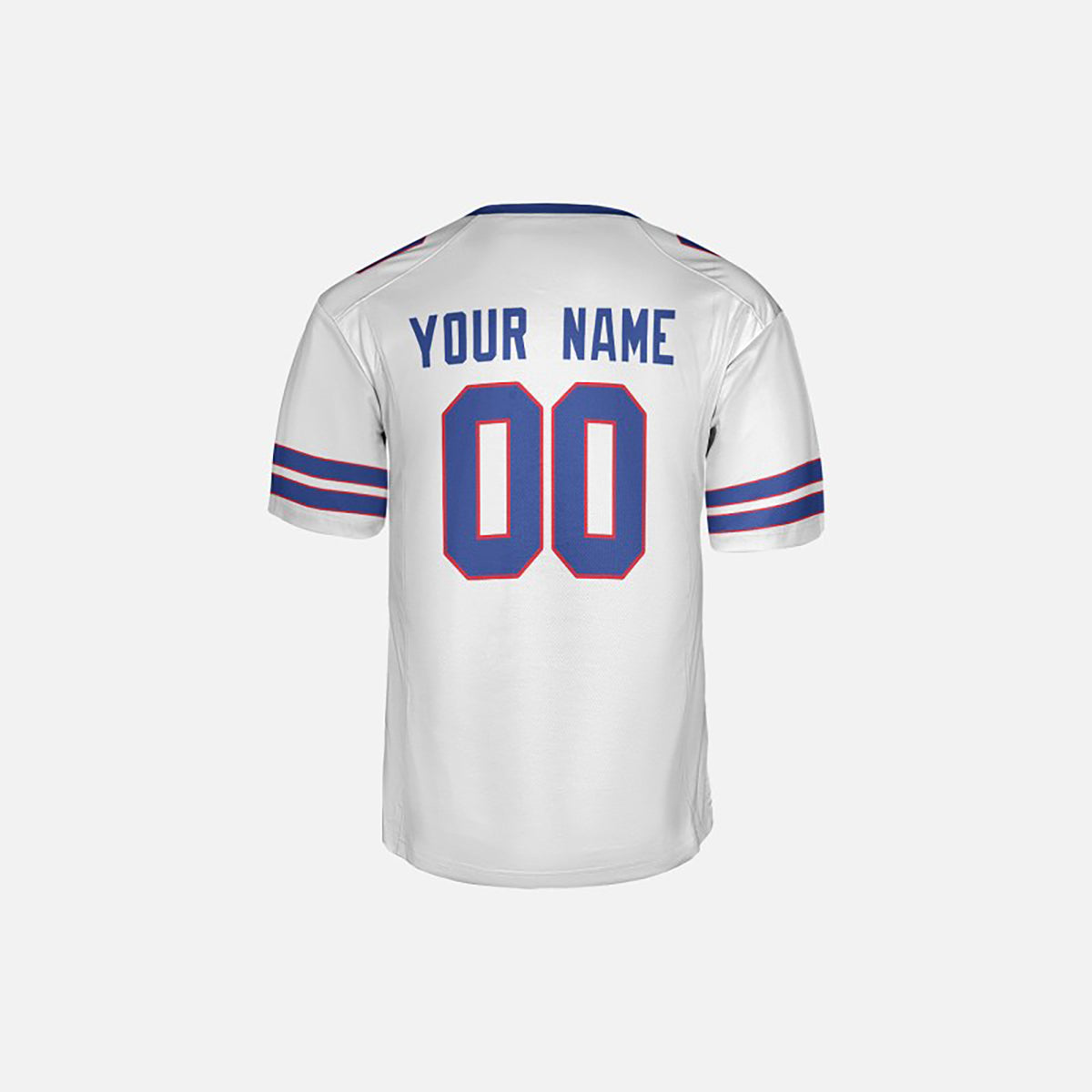 Personalized Buffalo Bills Football Jersey - White Fan Style, Custom Name & Number-4