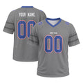 Personalized Buffalo Bills Football Jersey – Gray City Game Style, Custom Name & Number-3