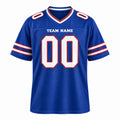 Personalized Buffalo Bills Football Jersey – Royal Game Style, Custom Name Patch, Team Name, Number & Logo-3