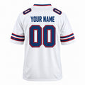 Personalized Buffalo Bills Football Jersey – White Game Style, Custom Name Patch, Team Name, Number & Logo-4