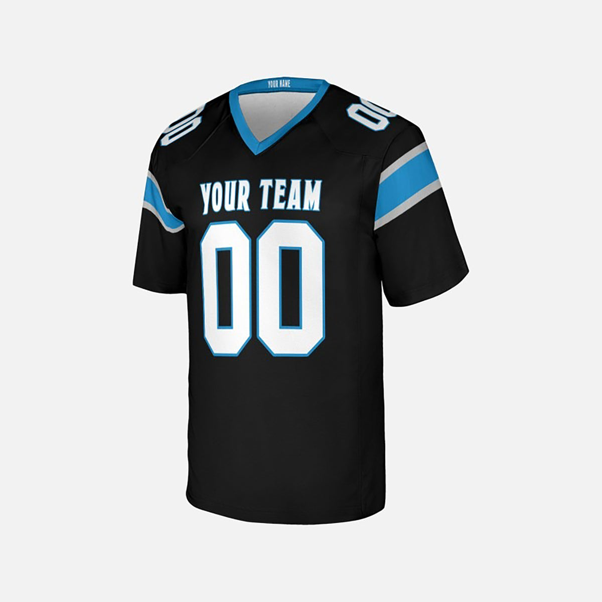 Personalized Carolina Panthers Football Jersey - Black Fan Style, Custom Name & Number-4