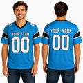 Personalized Carolina Panthers Football Jersey - Blue Alternate Style, Custom Name & Number-1